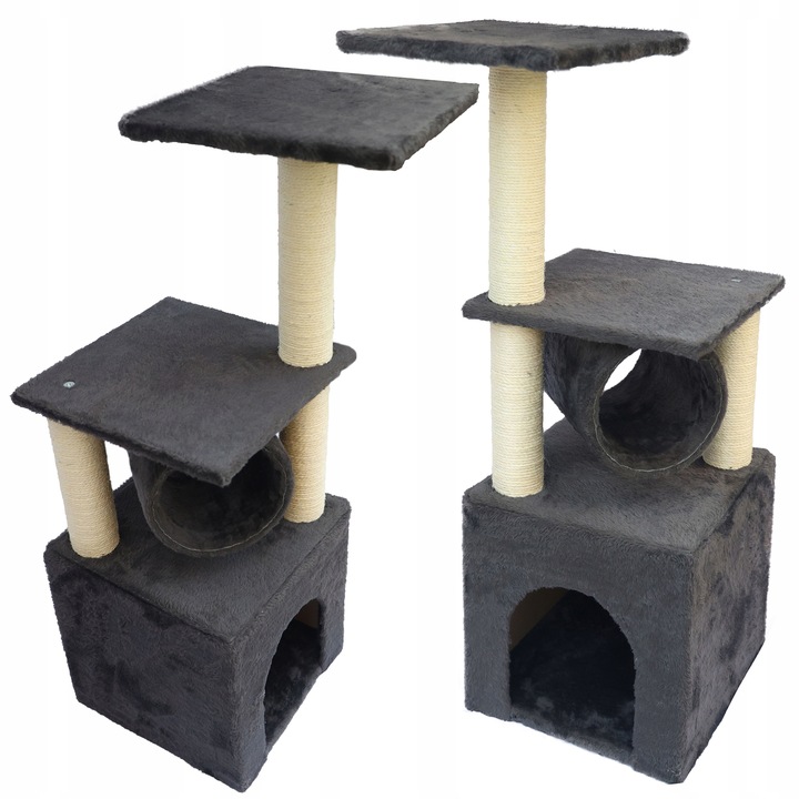 DRAPAK DLA KOTA WIEŻA LEGOWISKO do leżenia DOMEK Budka 4 Poziomy Tuba