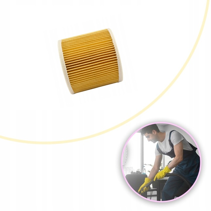 10x WORKI DO ODKURZACZA KARCHER WD3 WD2 SE4001 PLUS KWD V-17 V-15 V12 FILTR