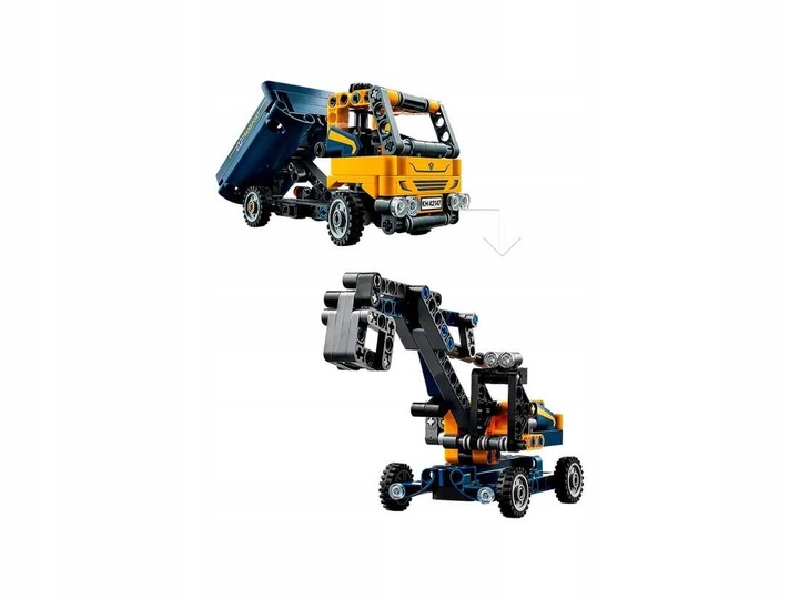 LEGO TECHNIC 42147 WYWROTKA 117 el. + LEGO TORBA PAPIEROWA MAŁA