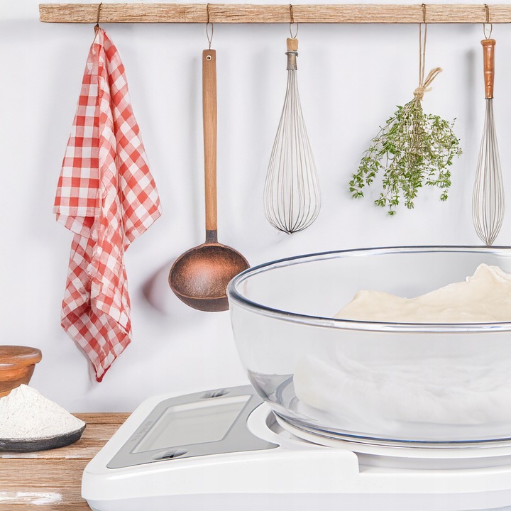 WAGA KUCHENNA ELEKTRONICZNA PRECYZYJNA Z MISĄ LCD ZESTAW 1G / 5KG