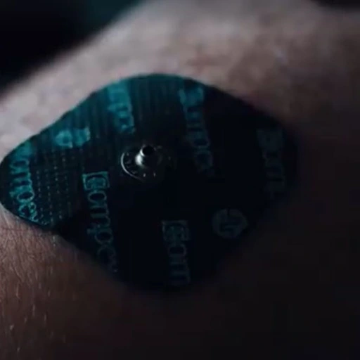 Elektrody Compex 5x5cm kolor czarny