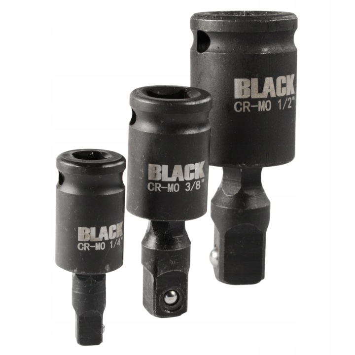 PRZEGUB KULOWY KULISTY UDAROWY 1/2 1/4 3/8 ZESTAW