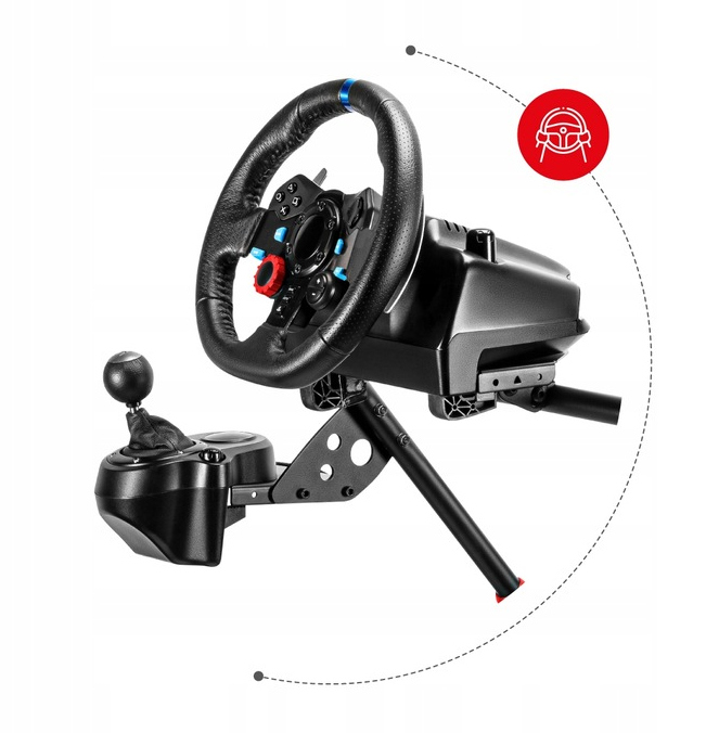 Stojak stelaż wyścigowy do kierownicy regulowany HUZARO SPEED 3.0