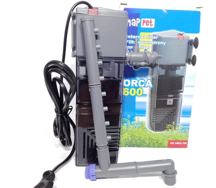 Filtr wewnętrzny gąbkowy Happet ORCA 600 DO AKWARIUM 120-250L