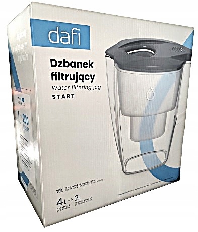 Dzbanek Dafi Start 4 Litry + 3 Filtry Dafi Unimax