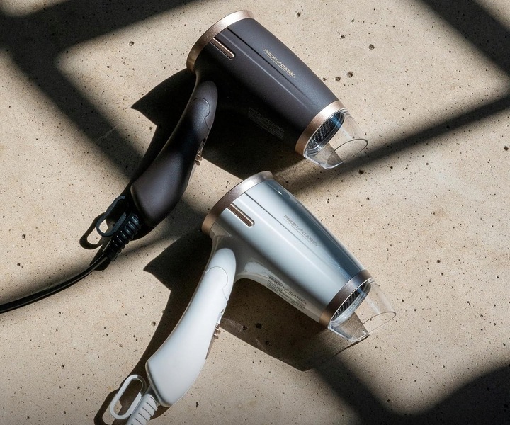 SUSZARKA DO WŁOSÓW SKŁADANA KONCENTRATOR TURYSTYCZNA NAWIEW + SZCZOTECZKA