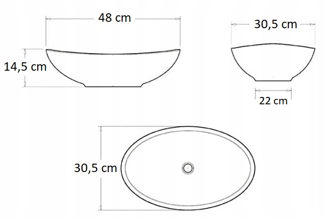 VELDMAN UMYWALKA NABLATOWA ZUZAN 48cm