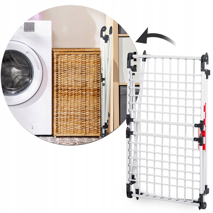 SUSZARKA NA PRANIE DO UBRAŃ TELESKOPOWA 27m XXXL