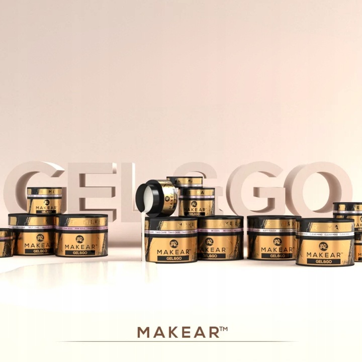 Makear Gel&Go GG02 Żel budujący do paznokci bez piłowania Marshmallow