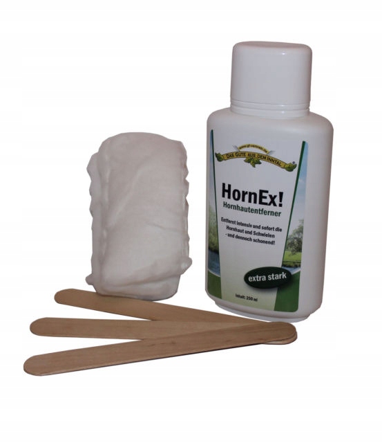 HornEx 250ml Usuwa zrogowaciały naskórek Extra Mocny DE