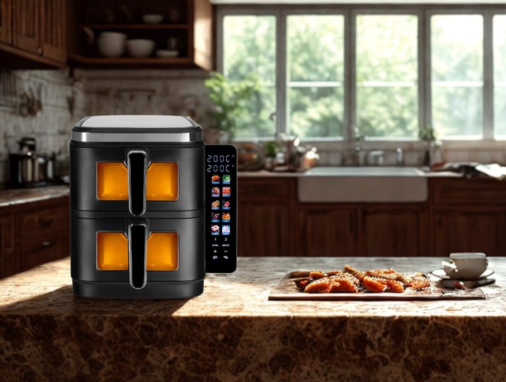 FRYTKOWNICA PIONOWA BEZTŁUSZCZOWA AIRDWELLER 2800W 11L XXL AIR FRYER