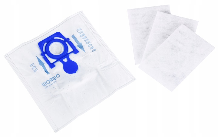 12x Worki do odkurzacza Zelmer Odyssey Meteor 2 Elf 2 Elf 3 Bosch