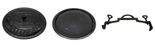 Kociołek żeliwny EMALIOWANY Meyerhoff MARMUREK 8L