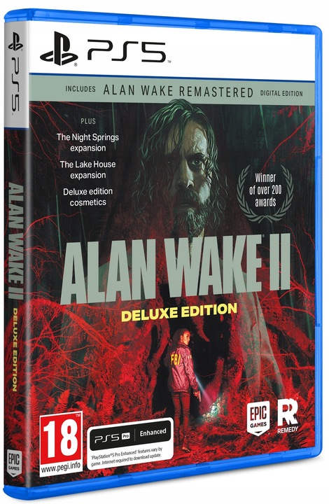 ALAN WAKE 2 DELUXE EDITION I NOWA I PS5 I PL I + GRATIS
