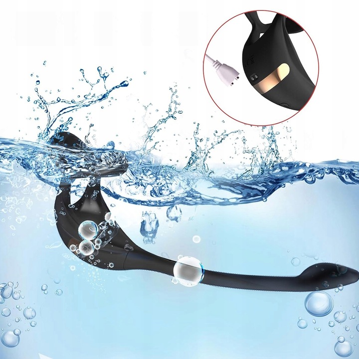 Wielofunkcyjny wibrator prostaty APP Triangle Ring