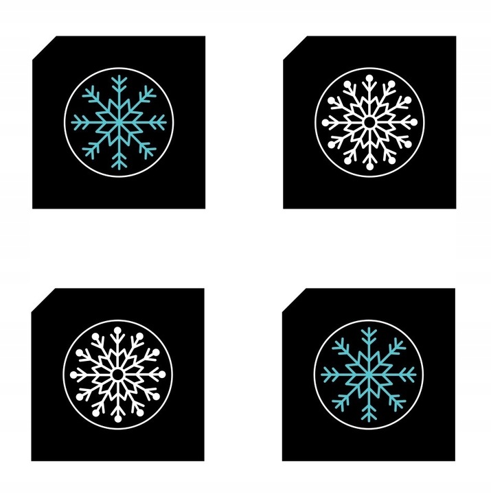 Projektor LED wymienne slajdy 4 wzory ZAR0442