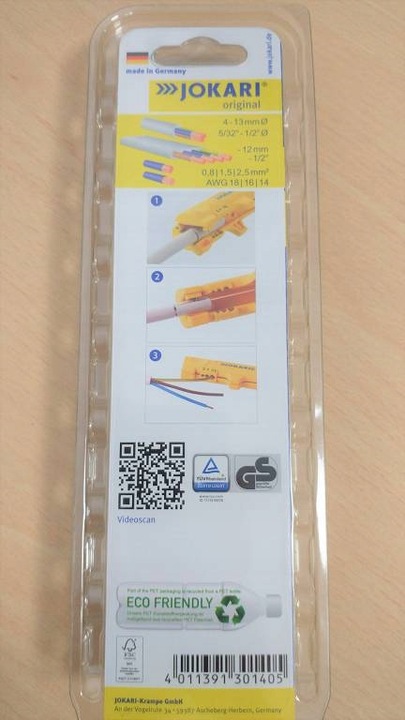Ściągacz izolacji do kabli JOKARI no14 - 30140