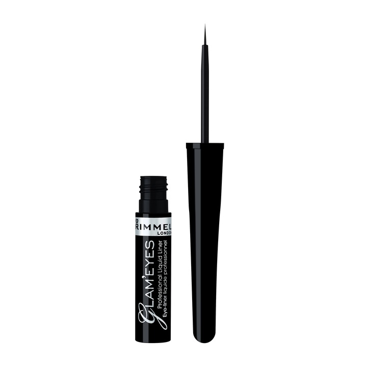 Rimmel Glam Eyes Professional Liquid Liner eyeliner tusz do kresek 001