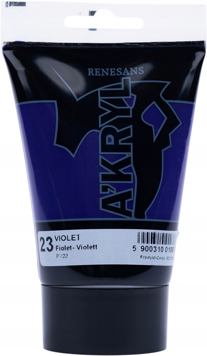 Renesans A'kryl zestaw farb akrylowych 12x100 ml.