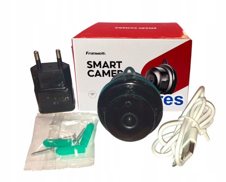 Kamera wifi draVires ip szpiegowska mała mini podczerwień