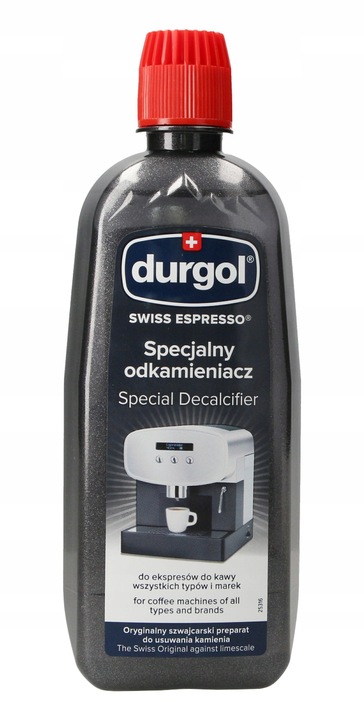 Odkamieniacz do ekspresów ciśnieniowych durgol swiss espresso 500ml