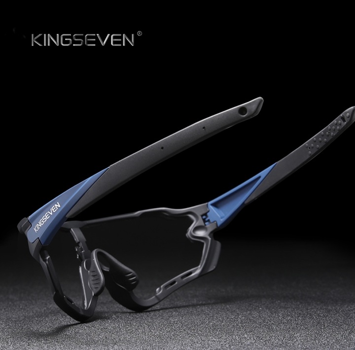 Okulary Rowerowe Polaryzacyjne Sportowe K7 na Rower 5 Szkieł Wymienne Szkła