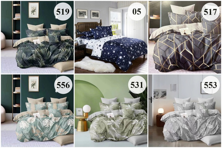 Pościel 160x200 + 2 Poszewki Komplet Pościeli Miła Delikatna DUŻO WZORÓW