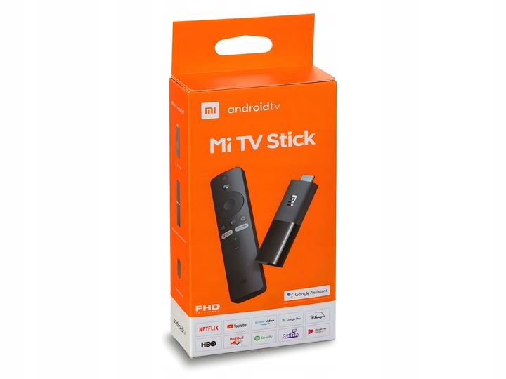 Odtwarzacz multimedialny Android TV Xiaomi Mi TV Stick Full HD HDMI WiFi