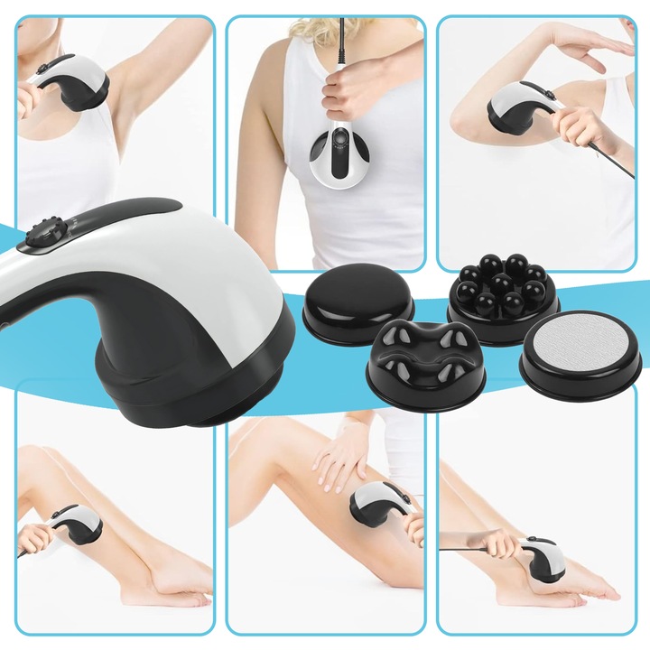 PISTOLET DO MASAŻU MASAŻER ANTYCELLULITOWY WYSZCZUPLAJĄCY DO CELLULITU XL