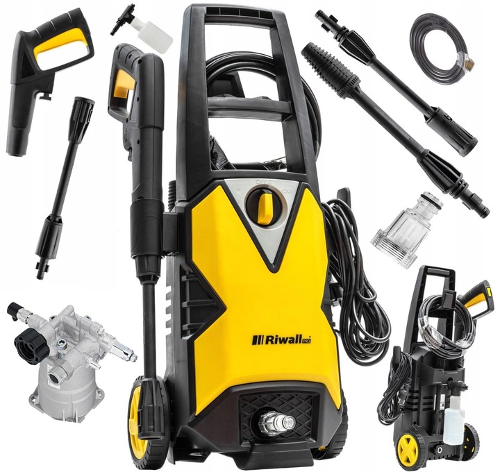 SAMOSSĄCA MYJKA CIŚNIENIOWA RIWALL REPW 120 L5 230 barEw alu