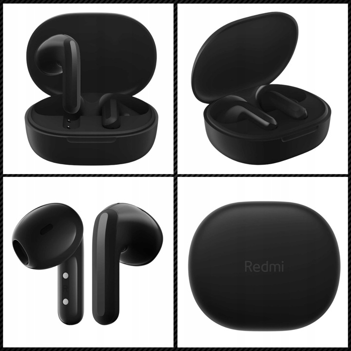 SŁUCHAWKI BEZPRZEWODOWE XIAOMI REDMI BUDS 4 LITE LEKKIE WODOODPORNE