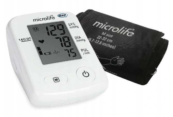 CIŚNIENIOMIERZ NARAMIENNY MICROLIFE BP A2 CLASSIC+ZASILACZ MANKIET M