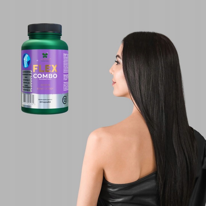 2x Flex Combo Na STAWY Glukozamina Chondroityna +6