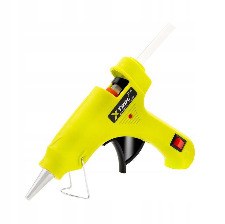 PISTOLET DO KLEJU NA GORĄCO DO KLEJENIA KLEJARKA KLEJ 20x WKŁADY 7mm