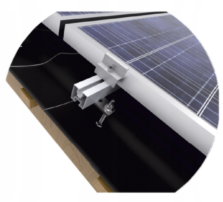 PROFIL Aluminiowy Montażowy 40x40 Paneli Fotowoltaika SZYNA 250 cm 2,5m