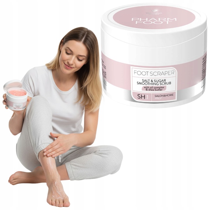 Peeling do stóp Solno cukrowy wygładzający Pharm Foot SCRAPER 200g