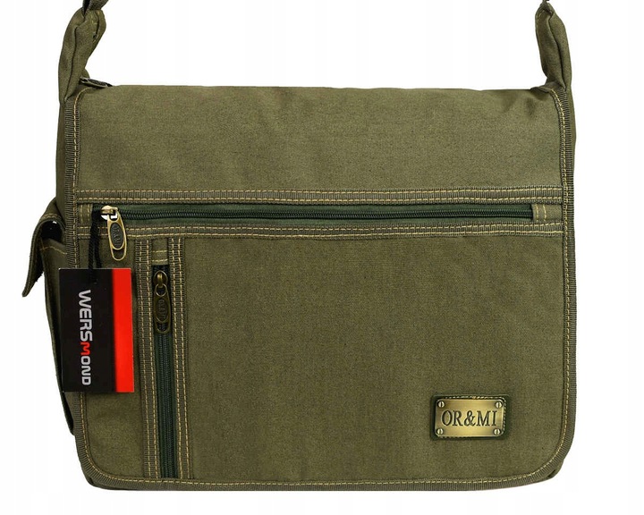 TORBA DAMSKA MĘSKA do pracy szkoły na ramię listonoszka