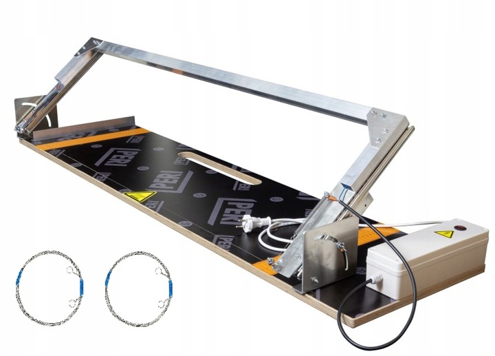 Przecinarka maszyna Gilotyna do cięcia Styropianu Styroduru 113cm 150W 33cm