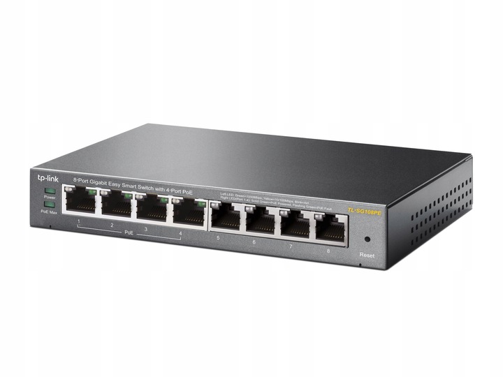 TL-SG108PE Switch Smart 8xGE (4xPoE)