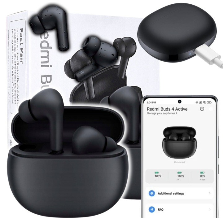 Słuchawki bezprzewodowe Xiaomi Redmi Buds 4 Active