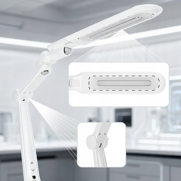 Lampka biurkowa Aigostar biały moc do 9 W