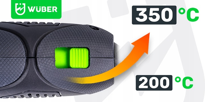 MINI OPALARKA ELEKTRYCZNA Z REGULACJĄ 2 BIEGI 350°C GORĄCE POWIETRZE