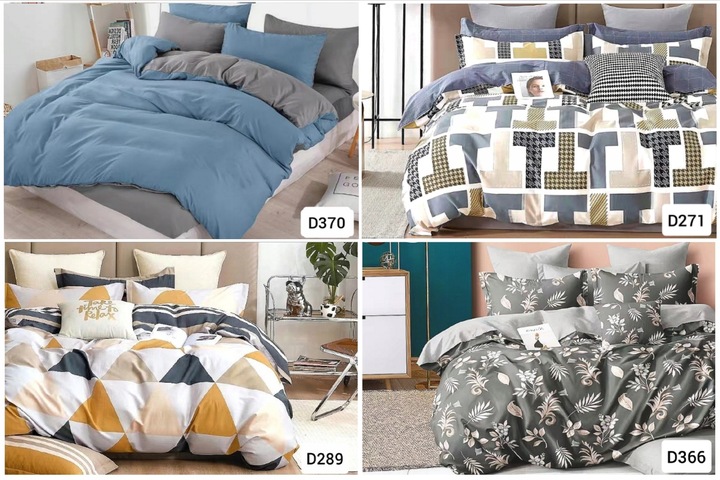 KOMPLET POŚCIELI DWUSTRONNEJ 160x200 NOWE WZORY