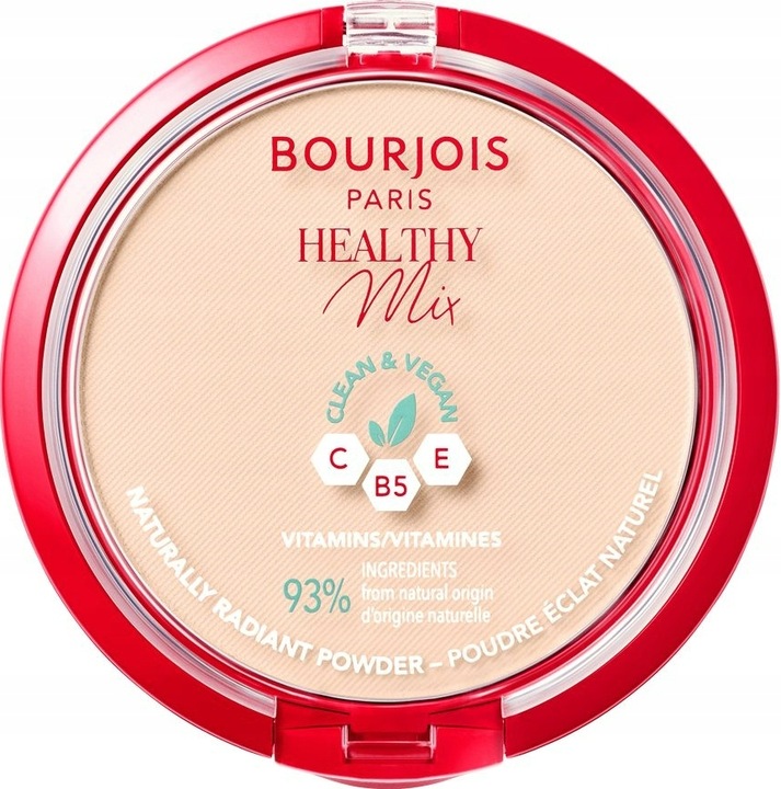 Bourjois Healthy Mix Puder Prasowany z Witaminami Do Twarzy 01 02 03