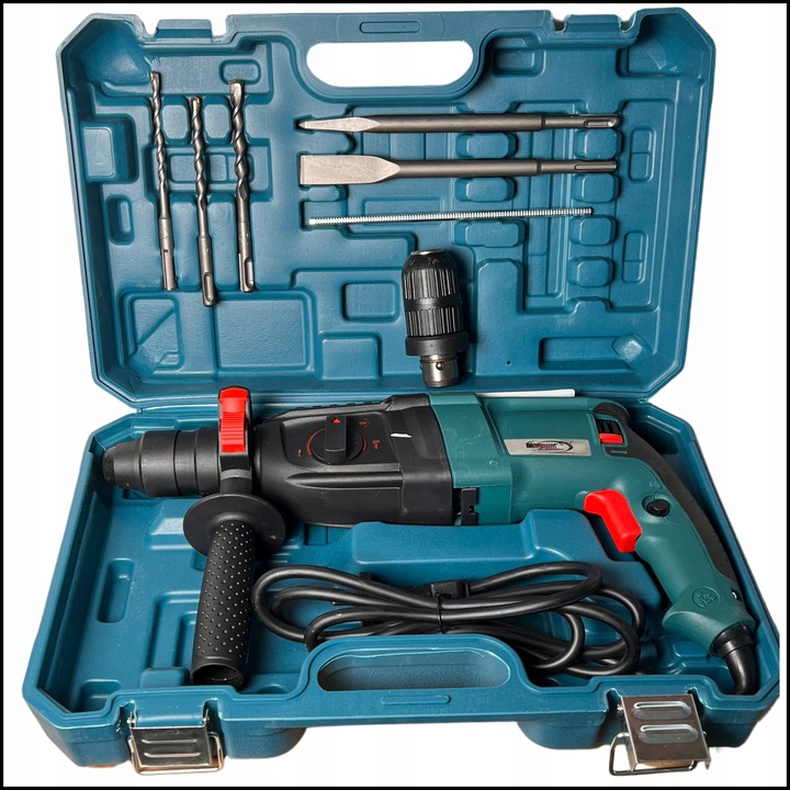 SDS Max Młotowiertarka: Udarowy Młot, Wiertarko-Wkrętarka| Magnum 2600 W