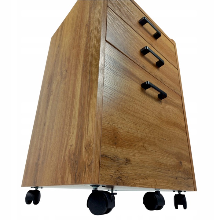 SZAFKA na kółkach STOLIK nocny SZUFLADA olcha REGAŁ do sypialni salonu