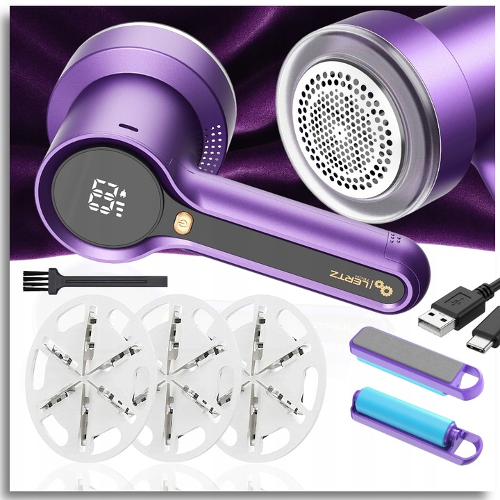 GOLARKA DO UBRAŃ SWETRÓW ELEKTRYCZNA MASZYNKA DUŻA MOC BEZPRZEWODOWA