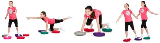 QMed Poduszka sensoryczna Jeżyk dysk beret +Pompka