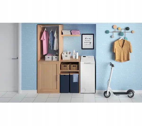 Pralka Indesit BTW S50400 PL/N 5kg 1000 obr/min 76 dB Od Góry Biały