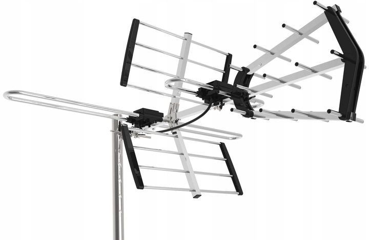 ANTENA TV NAZIEMNEJ KIERUNKOWA COMBO VHF UHF DVB-T2 4K Filtr LTE